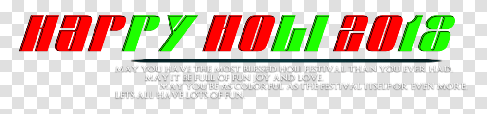 Holi Text Graphic Design, Word, Number, Light Transparent Png