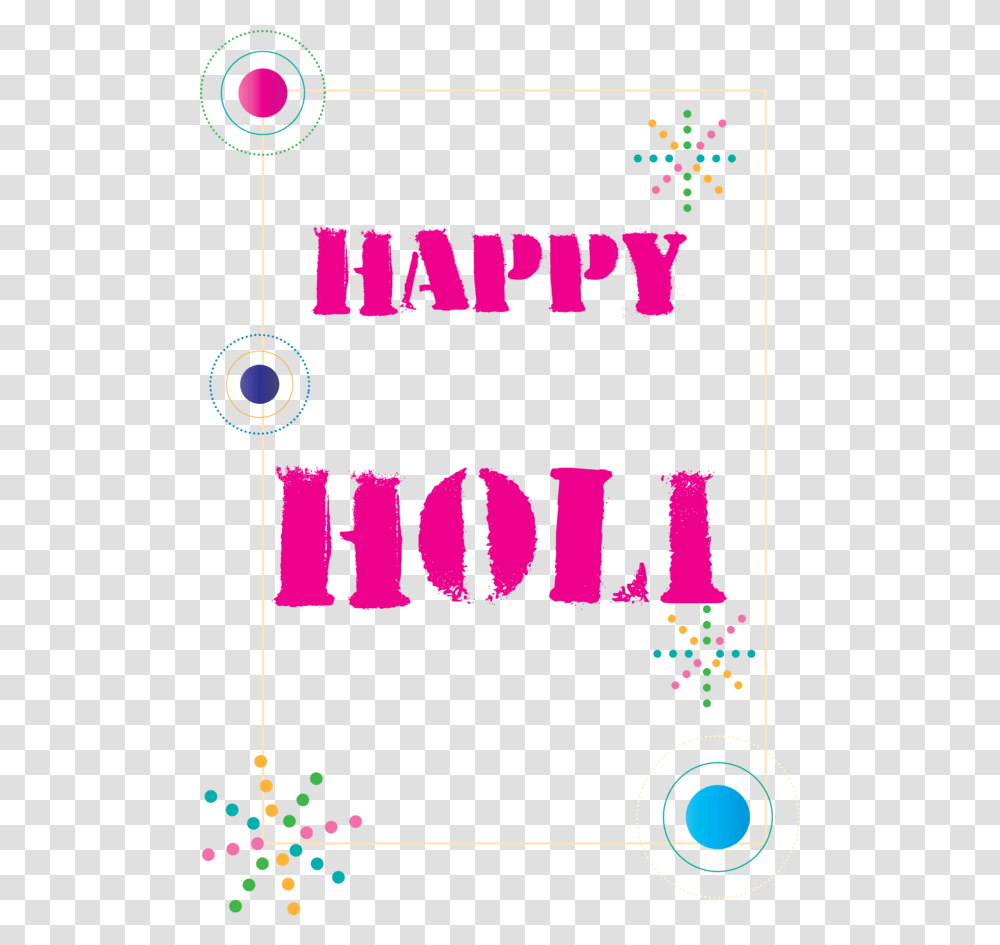 Holi Text Line Pink For Happy Holi For Field Station Dinosaurs, Alphabet, Poster, Advertisement, Book Transparent Png
