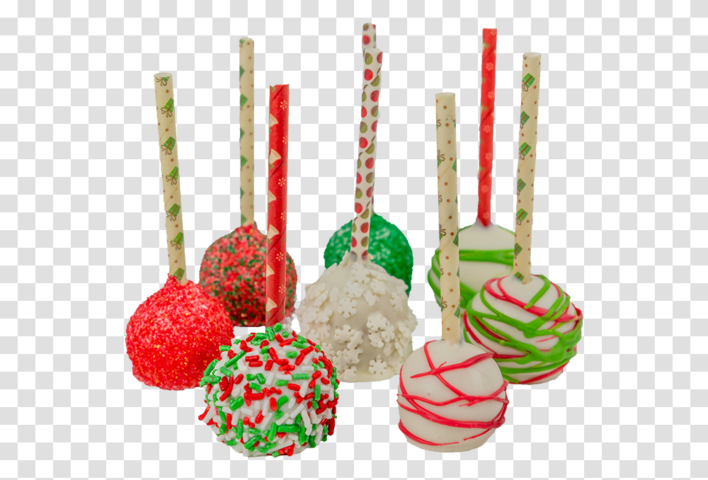Holiday Cake Pops Christmas Ornament, Sweets, Food, Confectionery, Cream Transparent Png