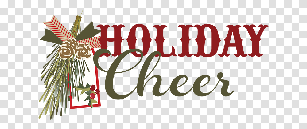 Holiday Cheer, Alphabet, Word, Label Transparent Png