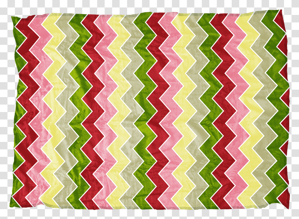 Holiday Colors In A Vibrant Chevron Pattern Provide Woven Fabric, Rug, Aluminium, Foil, Cushion Transparent Png