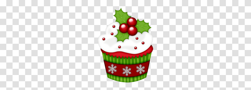 Holiday Dessert Cliparts, Cupcake, Cream, Food, Creme Transparent Png