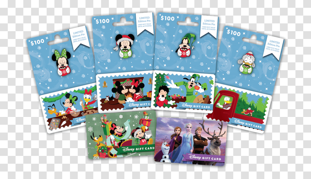 Holiday Disney Gift Cards Cartoon, Toy, Super Mario, Person, Human Transparent Png