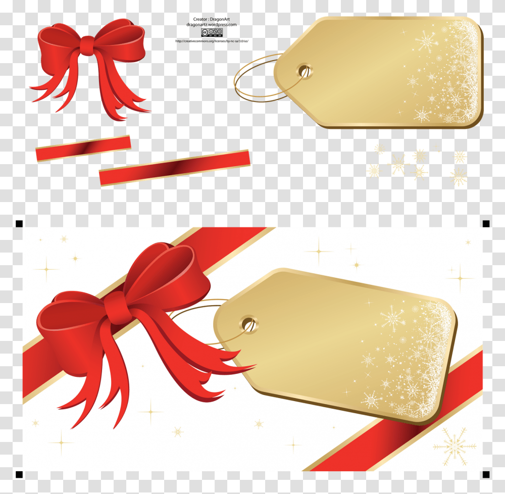 Holiday Gift Tag Vector, Animal Transparent Png