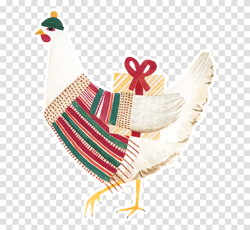 Holiday Hen Magnet Rooster, Bird, Animal, Fowl, Poultry Transparent Png