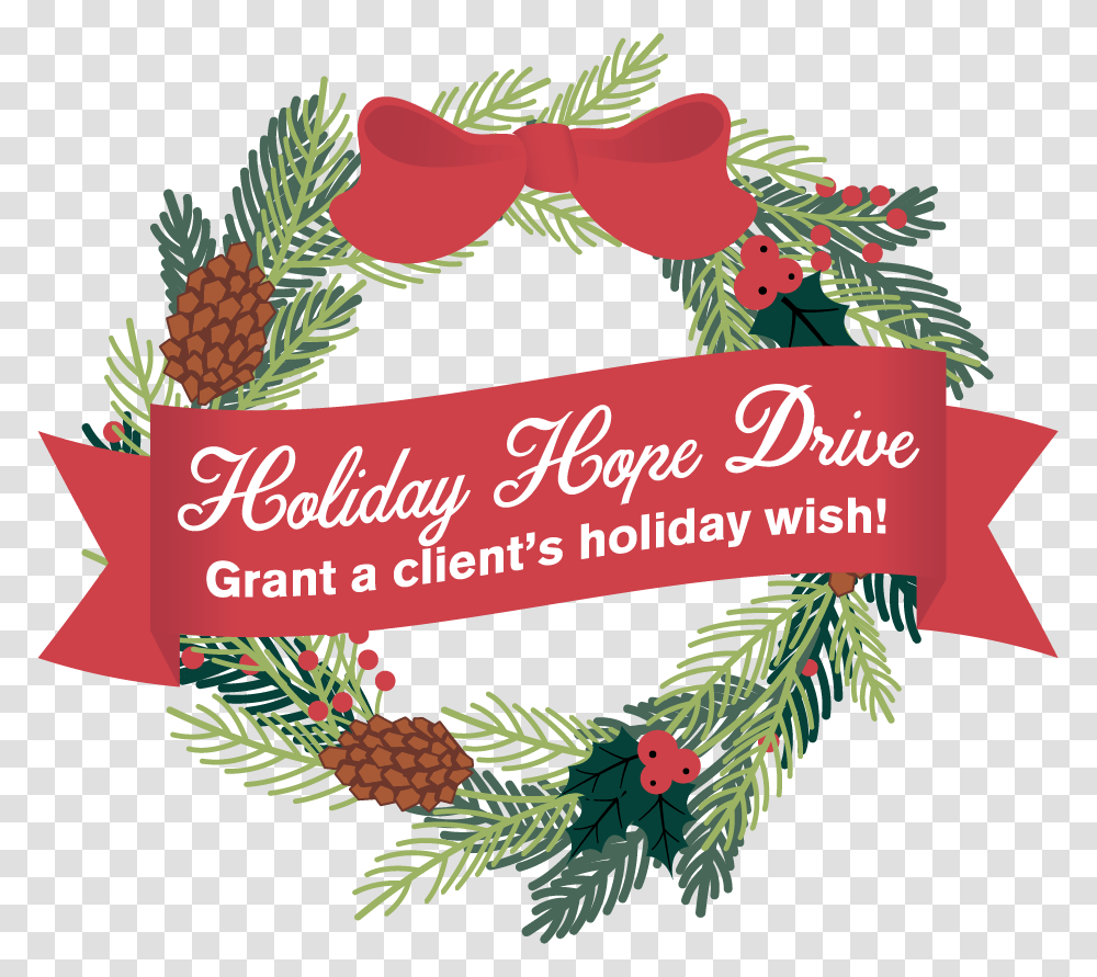 Holiday Hope Drive Christmas Tree, Plant, Label, Pineapple Transparent Png