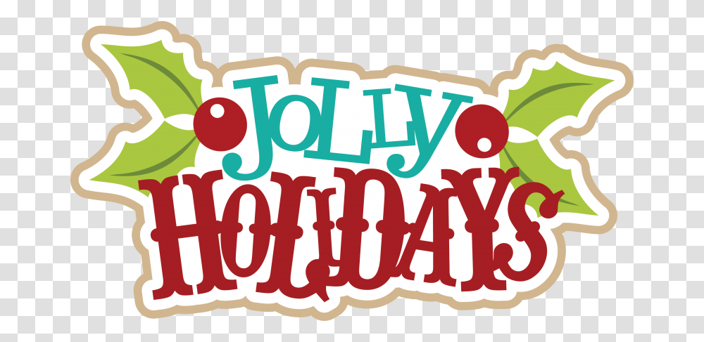 Holiday Images Jolly Holiday Clipart, Label, Food, Word Transparent Png