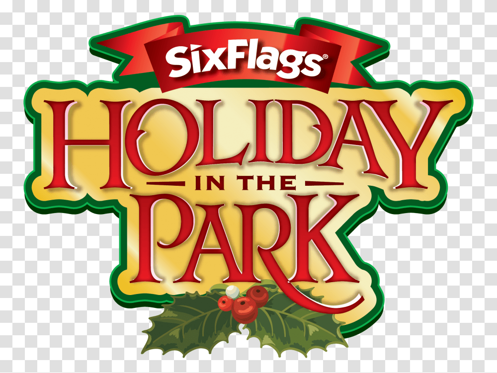 Holiday In The Park Announced For Six Flags New England Coaster Hub, Meal, Food, Theme Park Transparent Png