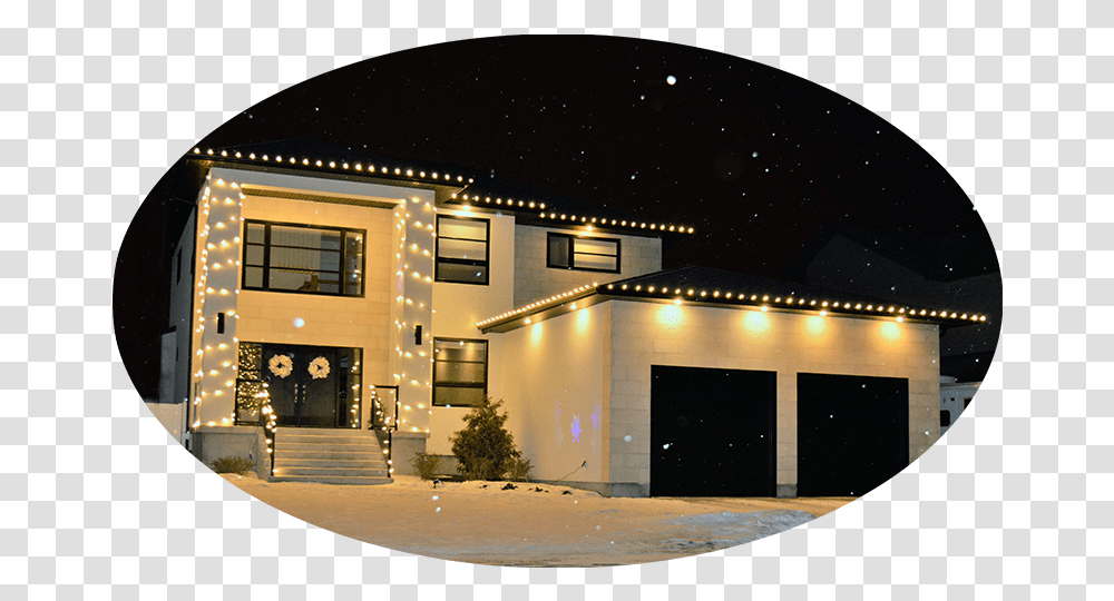 Holiday Lighting Green Drop Lawns Residential Area, Building, Architecture, Housing, Villa Transparent Png