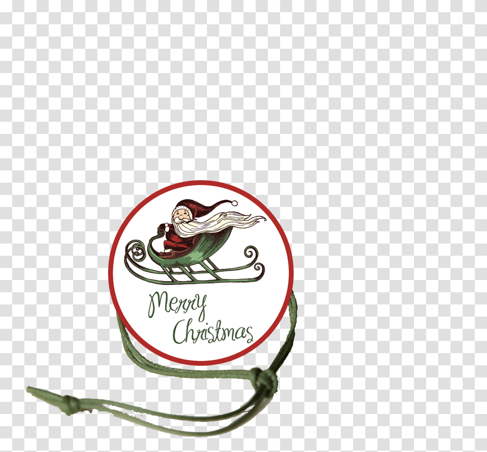 Holiday Napkin Knot Bobsleigh, Label, Meal, Food Transparent Png