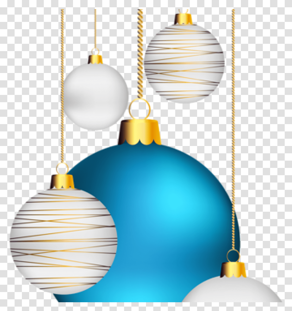 Holiday Ornaments Clipart Christmas Balls Silver Christmas Ball, Lamp, Light Fixture Transparent Png
