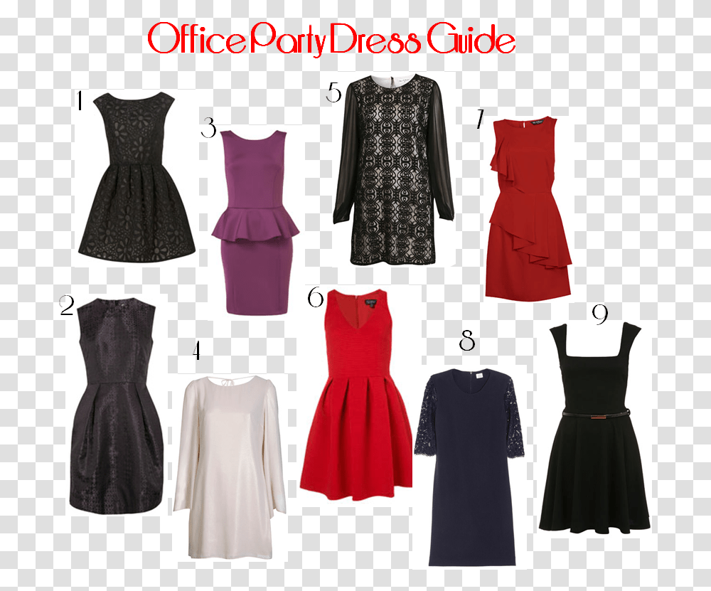 Holiday Party, Dress, Apparel, Evening Dress Transparent Png