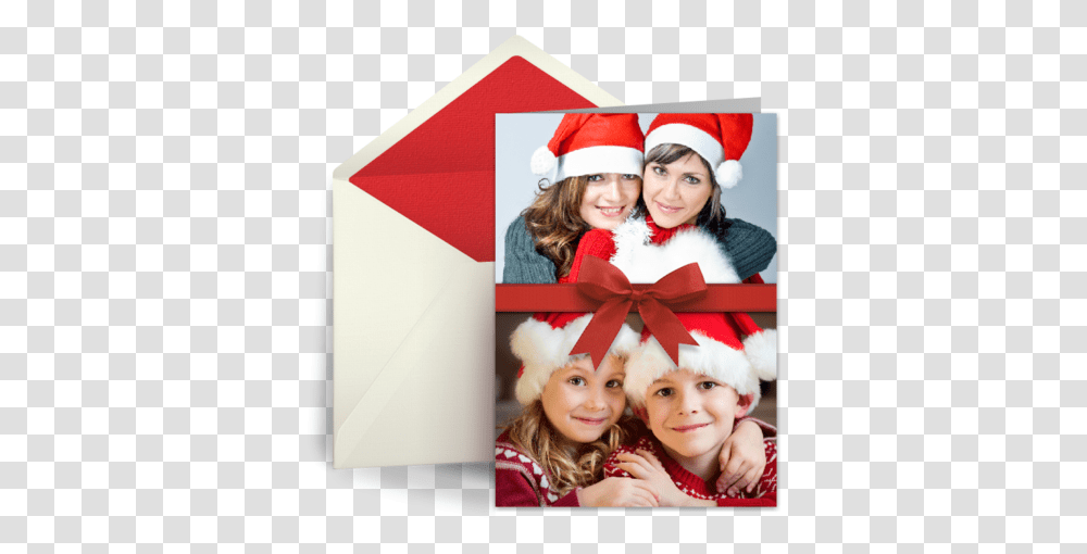 Holiday Ribbon Photo Christmas, Clothing, Apparel, Person, Human Transparent Png