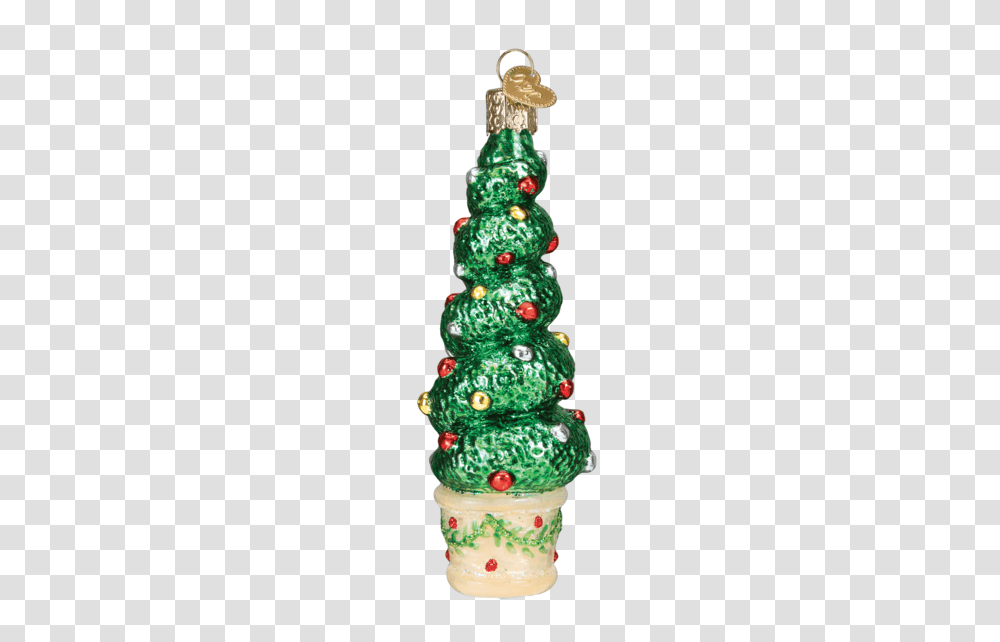 Holiday Topiary Ornament Christmas Ornaments Callisters, Tree, Plant, Christmas Tree, Food Transparent Png