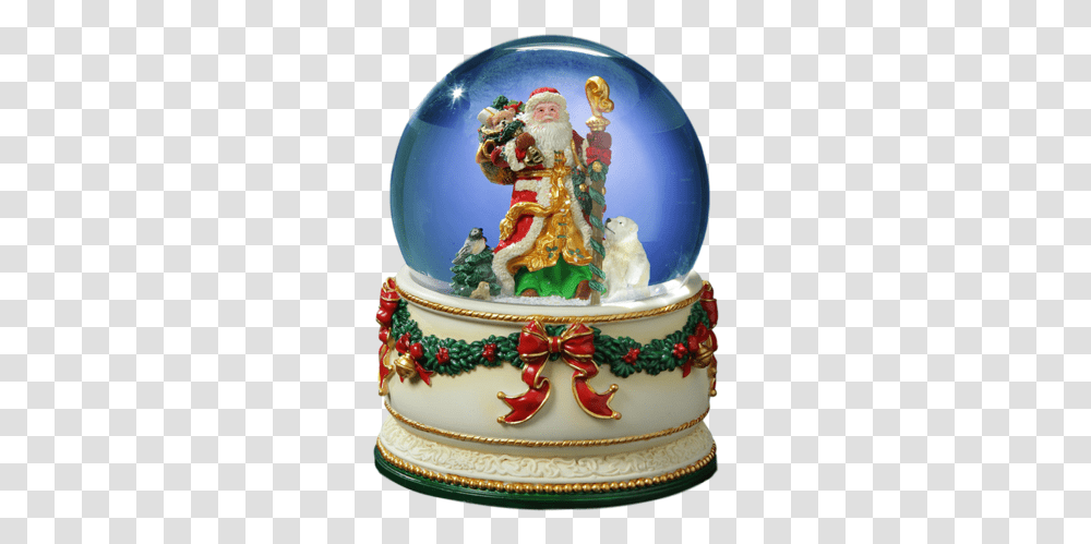 Holiday Treasures Christmas Journey 120mm Snow Globe Snow Globe, Cake, Dessert, Food, Birthday Cake Transparent Png