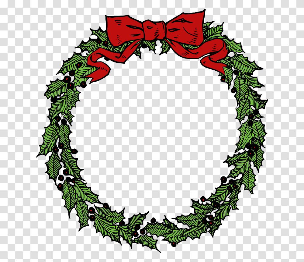 Holiday Wreath Clip Art Free, Poster, Advertisement, Heart Transparent Png