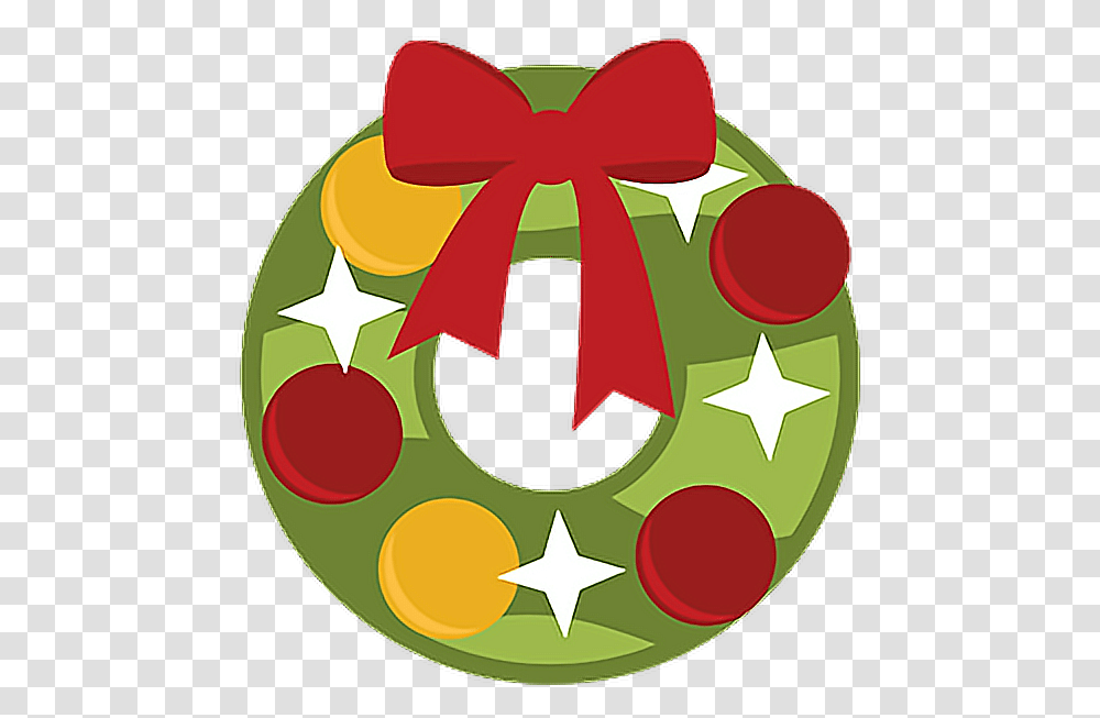 Holiday Wreath Happy Holidays Clipart, Number, Recycling Symbol Transparent Png