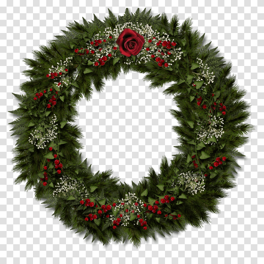 Holiday, Wreath Transparent Png