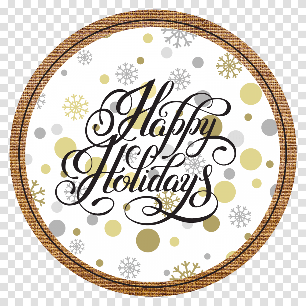 Holiday Written In Calligraphy, Label, Rug, Handwriting Transparent Png