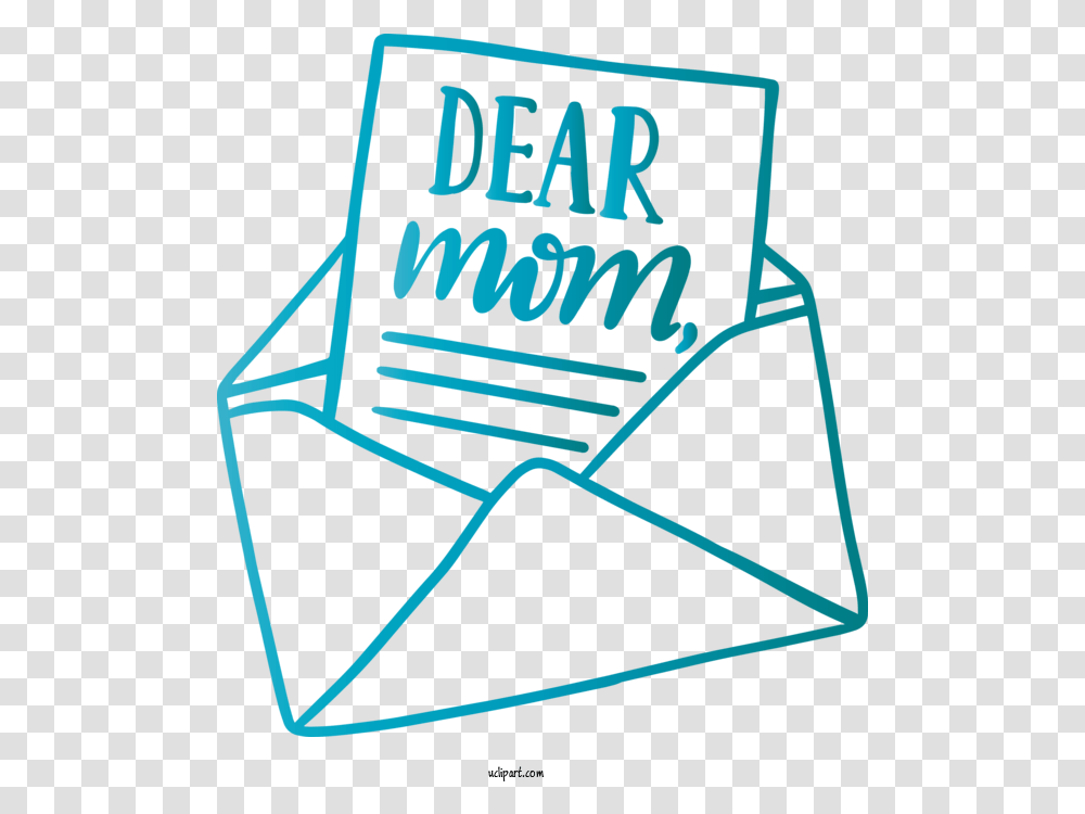 Holidays Line Art Logo For Mothers Day Mothers Day Horizontal, Text, Envelope, Mail, Alphabet Transparent Png