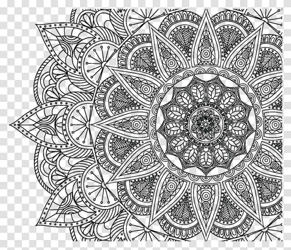 Holistic Islam By Kabir Helminski Mandala Art Vector, Outdoors, Texture, Nature, Pattern Transparent Png