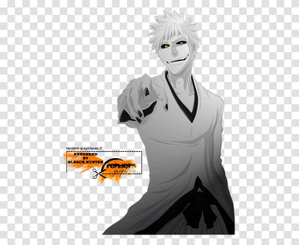 Hollow Ichigo Render, Person, Sport, Face, Performer Transparent Png