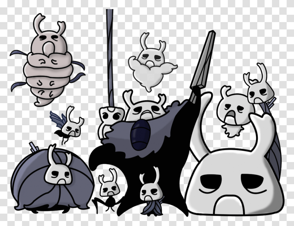 Hollow Knight Eternal Ordeal, Stencil, Halloween Transparent Png