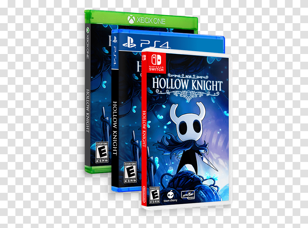 Hollow Knight To Get Physical Release On Ps4 Xbox Hollow Knight Physical Switch, Dvd, Disk Transparent Png