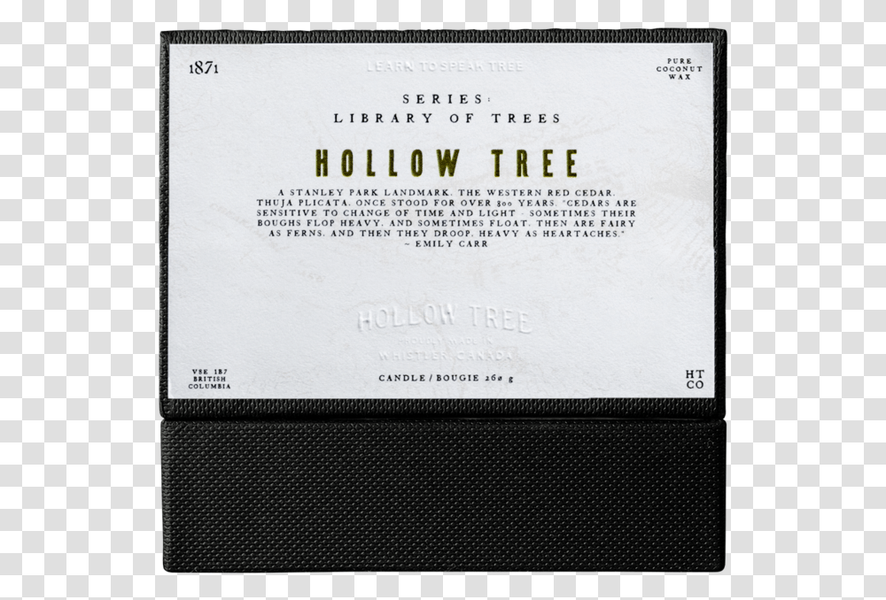 Hollow Tree Candle, Label, Paper, Advertisement Transparent Png