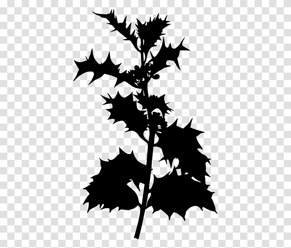 Holly 2 Holly Plant Clipart, Gray, World Of Warcraft Transparent Png