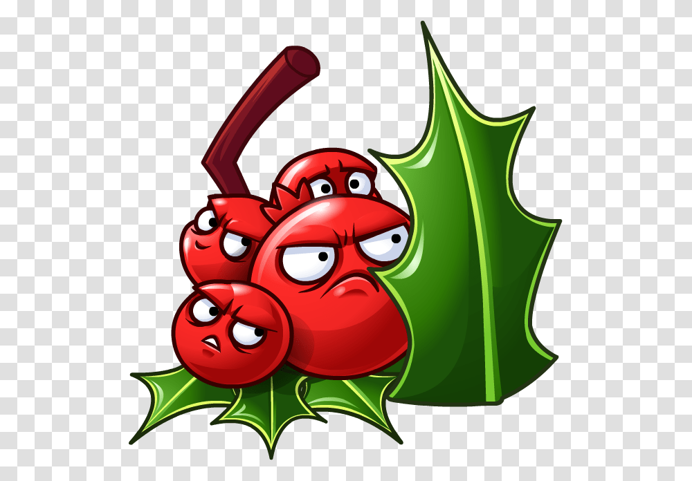 Holly Barrier Pvz2 Battlez, Plant, Angry Birds, Produce, Food Transparent Png