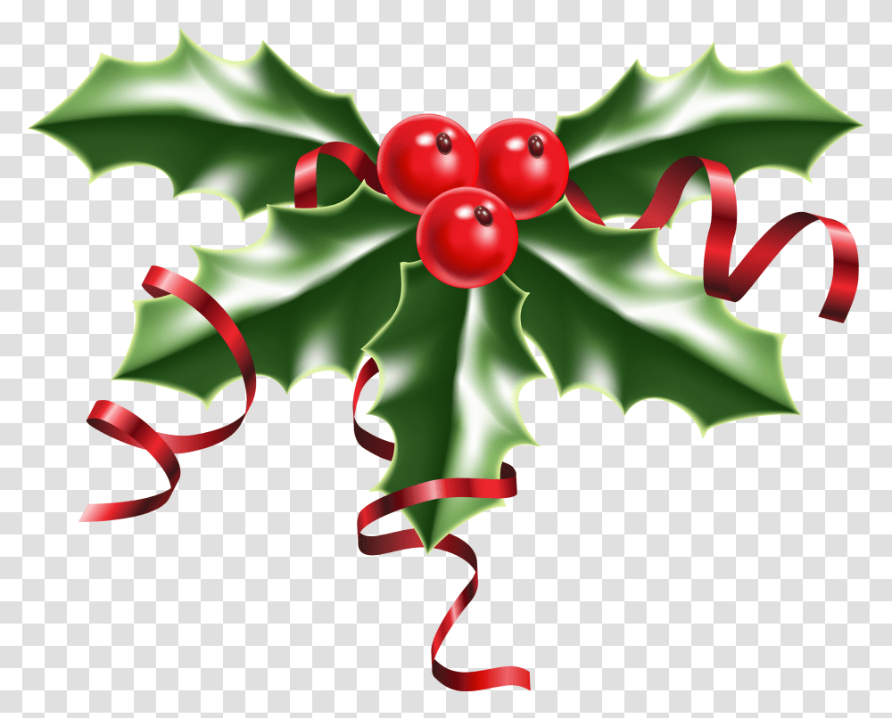 Holly Berries Clipart Holly Berries, Leaf, Plant, Tree, Food Transparent Png
