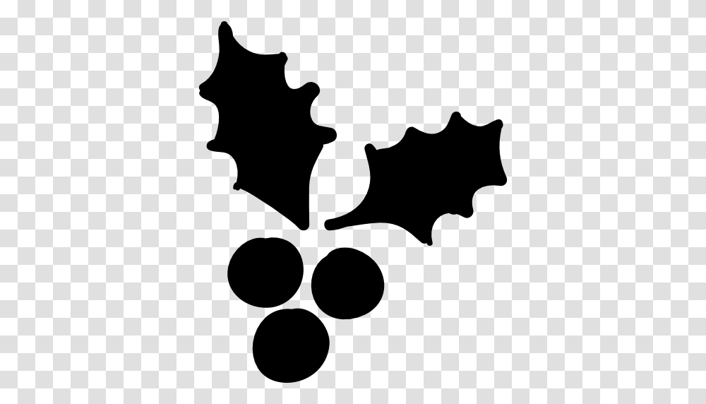 Holly Berry Leaf Ornament Icon, Gray, World Of Warcraft Transparent Png