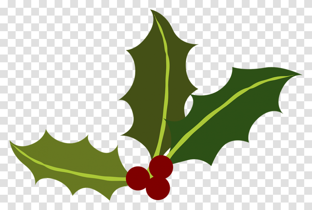 Holly Christmas Border Holly Leaves And Berries, Plant, Vegetable, Food, Leaf Transparent Png