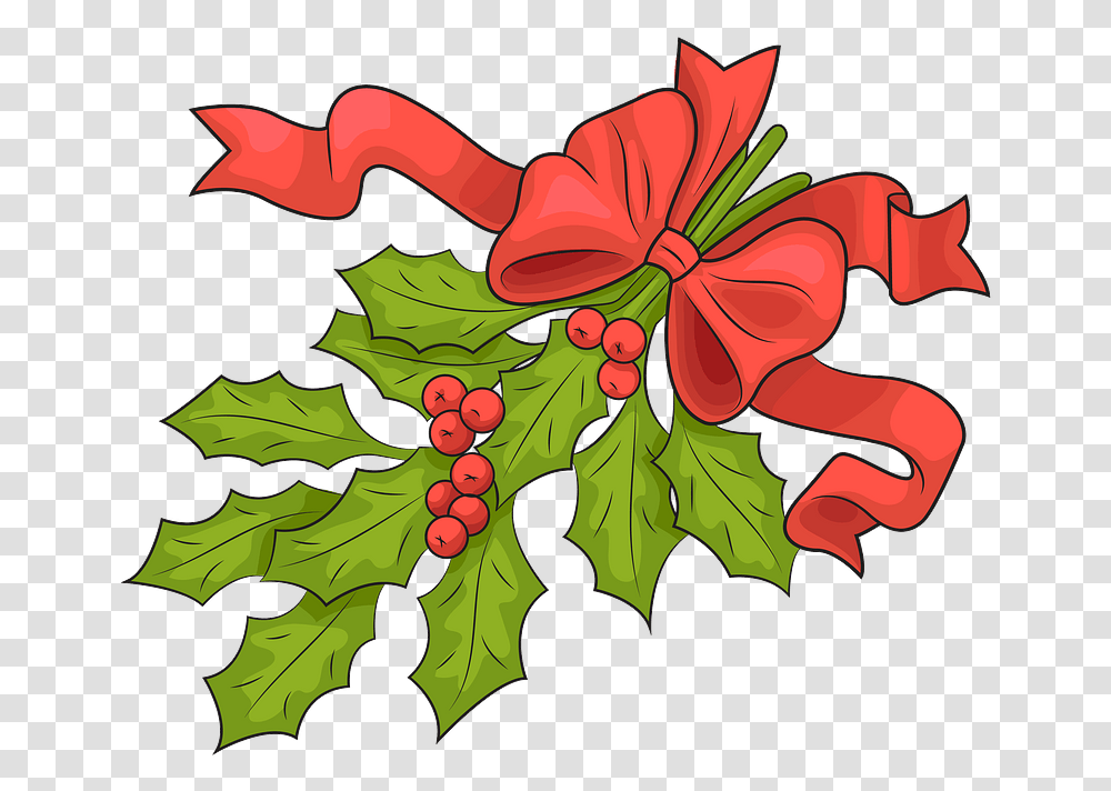 Holly Clipart Scrapbooking, Leaf, Plant, Flower, Blossom Transparent Png