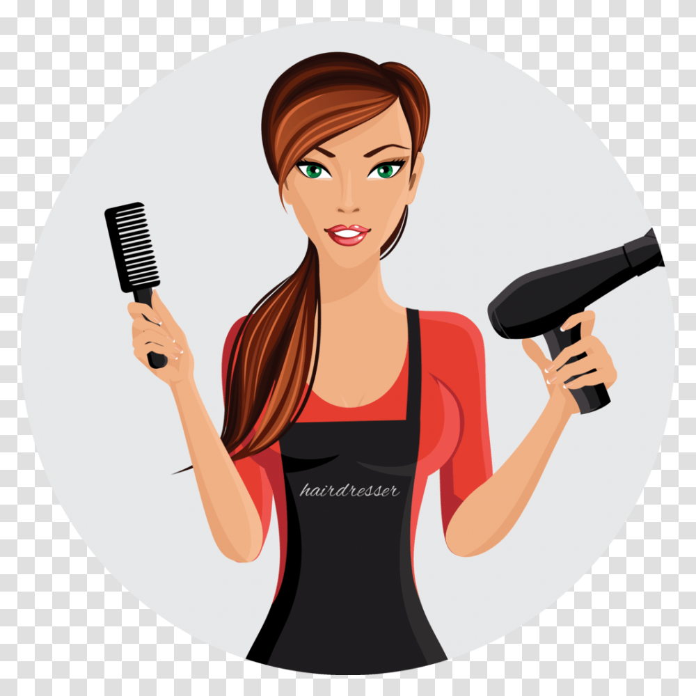 Holly Hairstylist Cleaner, Person, Human, Blow Dryer, Appliance Transparent Png