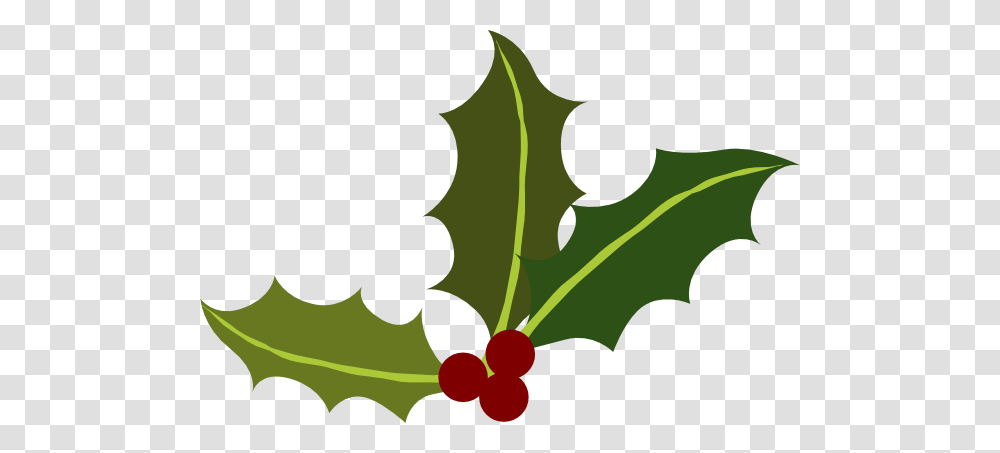 Holly Leaves With Berries Clip Art, Plant, Leaf, Vegetable, Food Transparent Png