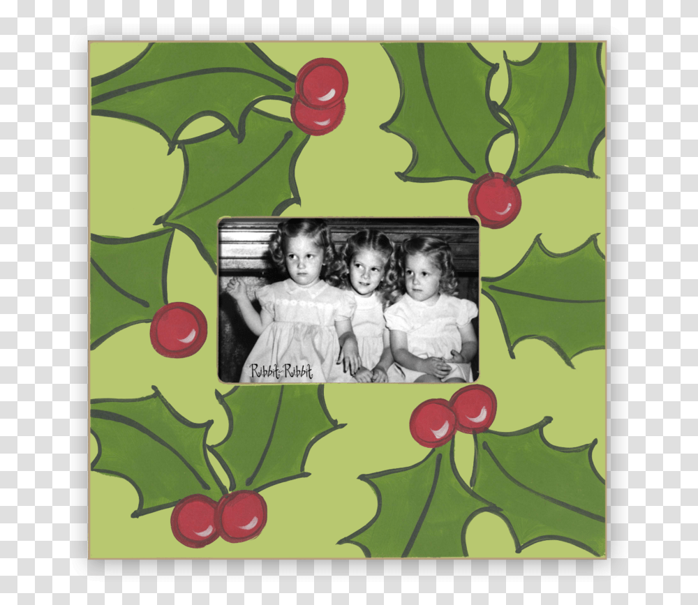 Holly Lime Greeting Card, Person, Plant, Tree, Fruit Transparent Png