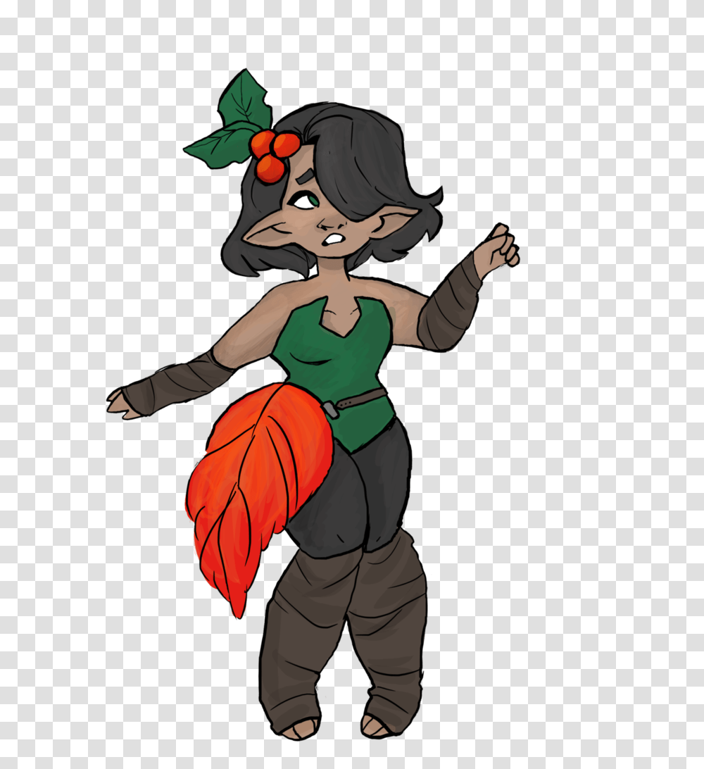 Holly, Person, Elf, Sleeve Transparent Png