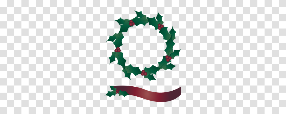 Holly Wreath Religion, Pattern, Ornament Transparent Png