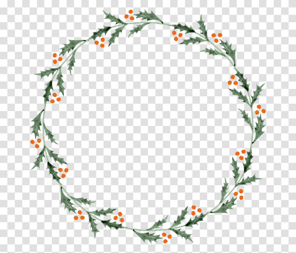 Holly Wreath Holly Wreath Background, Pattern, Floral Design Transparent Png