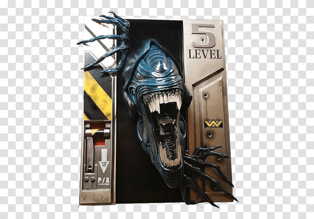 Hollywood Collectibles Alien Queen Life Size Wall Life Size Alien Queen, Machine, Locker, Apparel Transparent Png