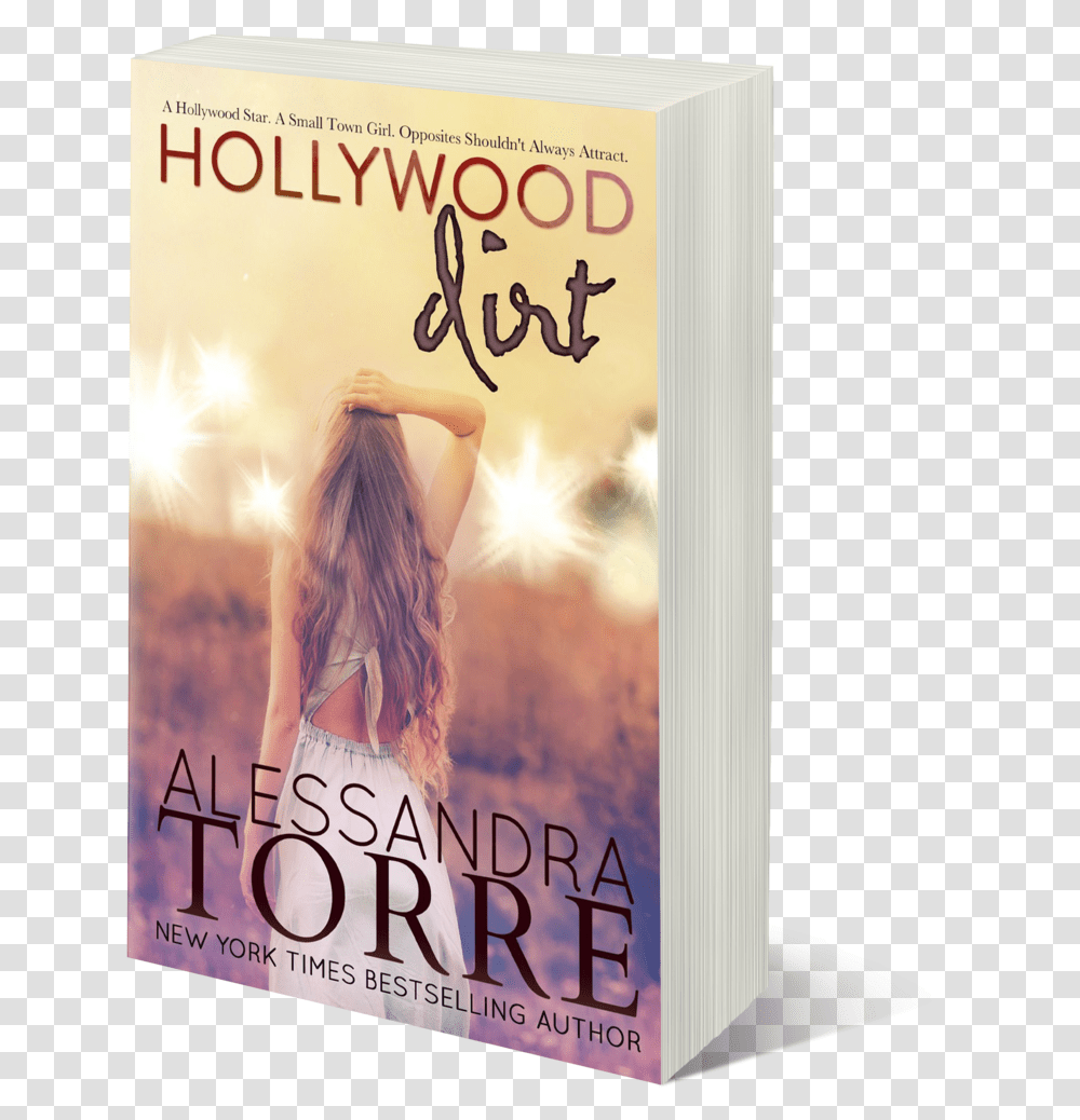 Hollywood Dirt Signed Copy - Alessandra Torre Star, Poster, Advertisement, Novel, Book Transparent Png
