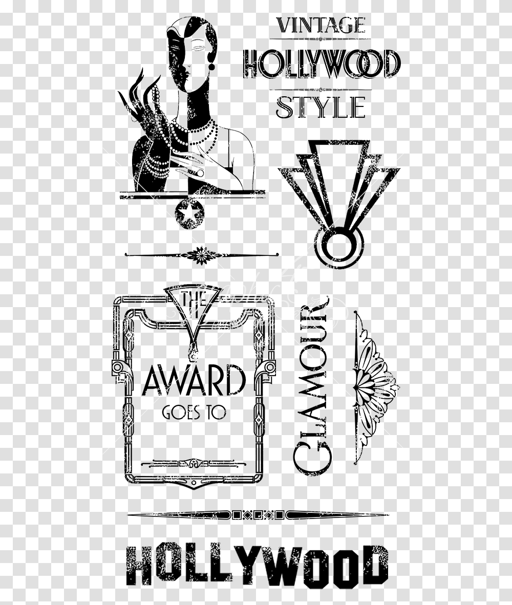 Hollywood Ink Stamps, Person, Poster Transparent Png