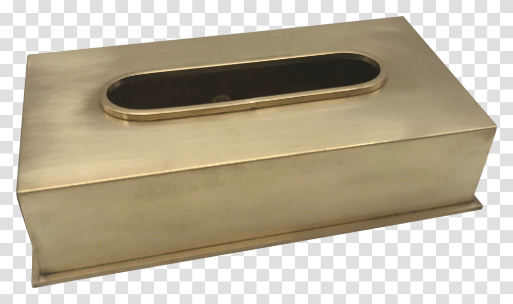 Hollywood Regency Brass Tissue Box Cover Plywood, Aluminium, Weapon, Weaponry, Handle Transparent Png