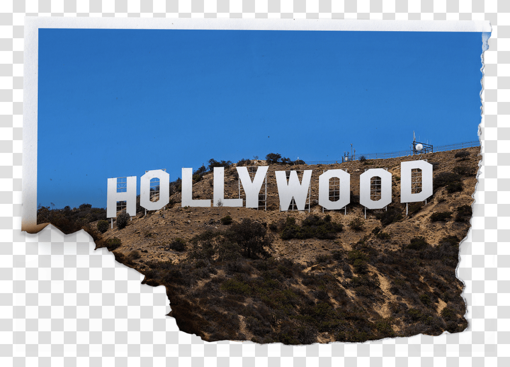 Hollywood Sign, Building, Hotel, Outdoors, Nature Transparent Png