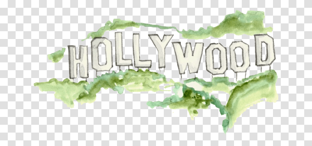Hollywood Sign Images Watercolor Paint, Text, Plant, Bazaar, Market Transparent Png