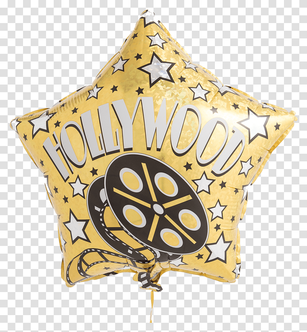 Hollywood Star Inflated Hollywood, Pillow, Cushion Transparent Png