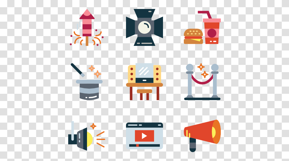 Hollywood, Lighting, Robot, Alphabet Transparent Png