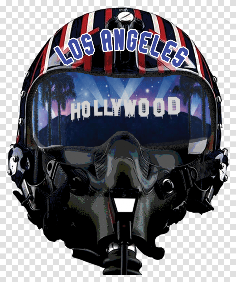 Hollywood Top Gun Helmet, Apparel, Crash Helmet, Hardhat Transparent Png